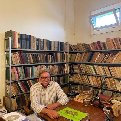 In The Philosopher Office At Home